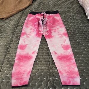 Ultracor Pink Tie-Dye Leggings